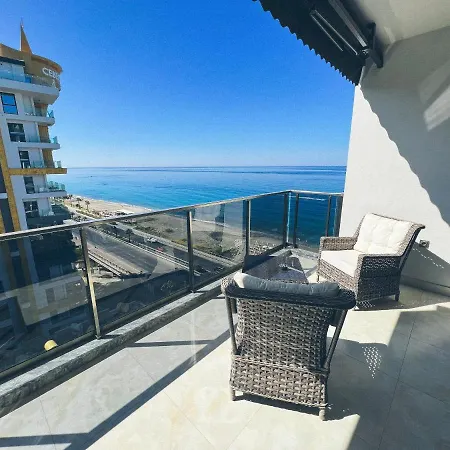 דירה #67 - Traumhaftes Mit Privatstrand, Sea View, Pool, Sauna, Gym, Playground In Erster Reihe, Alanya-mahmutlar *