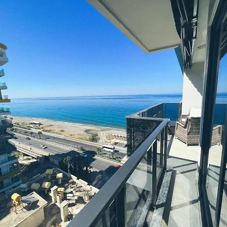 #67 - Traumhaftes Mit Privatstrand, Sea View, Pool, Sauna, Gym, Playground In Erster Reihe, Alanya-mahmutlar * 알란야
