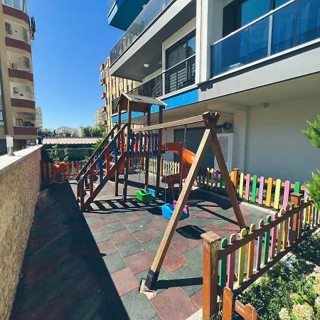 公寓 #67 - Traumhaftes Mit Privatstrand, Sea View, Pool, Sauna, Gym, Playground In Erster Reihe, Alanya-mahmutlar